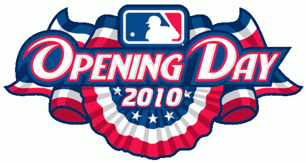 MLB Opening Day 2010 Logo vinyl decal